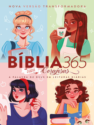 cover image of Bíblia 365 para Corajosas (NVT)